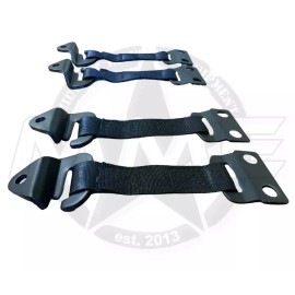 REPLACEMENT HUMVEE DOOR LIMITER STRAPS BLACK(Set Of 4) M998/M1123/M10