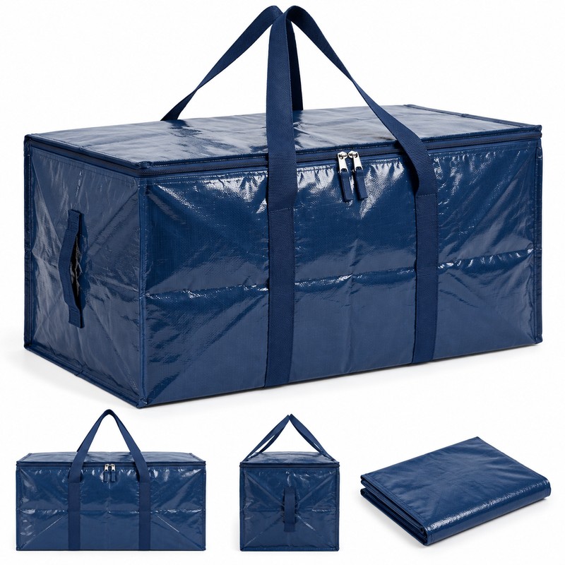Heavy Duty Large Storage Tote Bag for Moving & Organization
