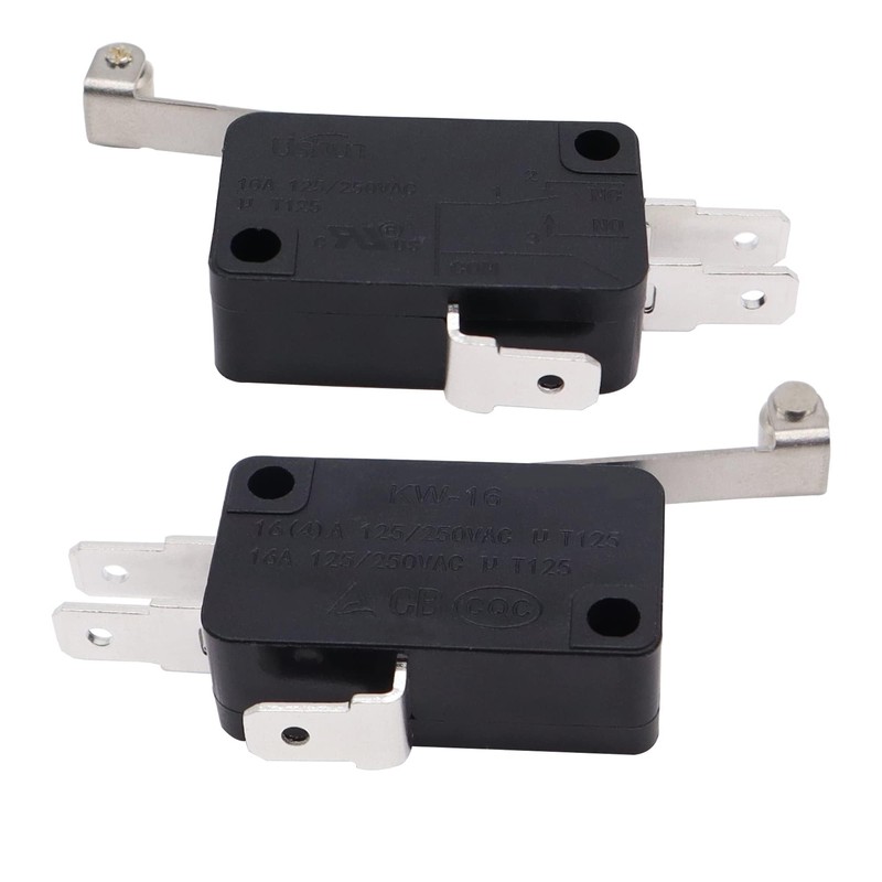 HiSport Micro Limit Switch V-156-1C25 - Compatible with Arduino, Momentary