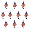AZ FLAG Pack of 10 Malaysian Table Flags - 15