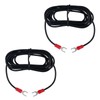 2pcs Phonograph Turntable Ground Wire, 5ft Turntable Grounding Wire Phono