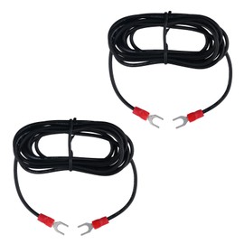 2pcs Phonograph Turntable Ground Wire, 5ft Turntable Grounding Wire Phono Ground Wire for Magnetic Cartridge Turntables