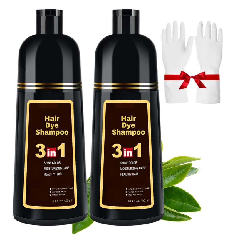 YAYAN HOUSE | Shampoo Tinte Cubre Canas Natural Jengibre, Retoca