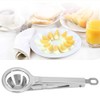 Stainless Steel Egg with Handle Cutter Egg Cutter Cutting Pliers