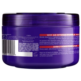L'Oréal Paris Elvive Colour Protect Deep Purple Mask 250ml, Purple,