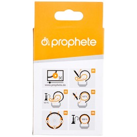 Prophete Bicycle Inner Tube 20x1.75 - 20x2.125 (47 / 57 - 406), Black, L, black, l