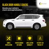 Trim Illusion Snap On Gloss Black Car Door Handle Cover