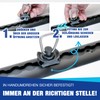 NTG Airline Rail Fitting Made of Plastic (Pack of 4)