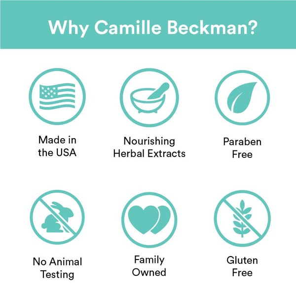 Camille Beckman Silky Body Cream, White Lilac, 13 Ounce