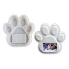 ZUDILYO Pet Pawprint Frame Mold Pet Memorial Stone Mold Dog