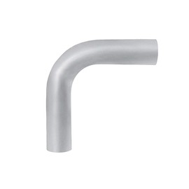 HPS AT90-187-CLR-225 6061 T6 Aluminum Elbow Pipe Tubing, 16 Gauge, 90 Degree Bend, 1-7/8" OD, 0.065" Wall Thickness, 2.25" Center Line Radius