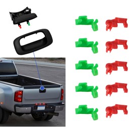 10PCS Tailgate Handle Rod Clip, Door Rod Clips, Left and Right Handle Rod Door Lock Clip, 88981030 88981031 Tailgate Retainer Clips Replacement for Chevy Silverado GMC Sierra