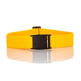 Olata Kids Elastic Belt with Plastic Buckle - Fully Adjustable for 1-15 Years, yellow