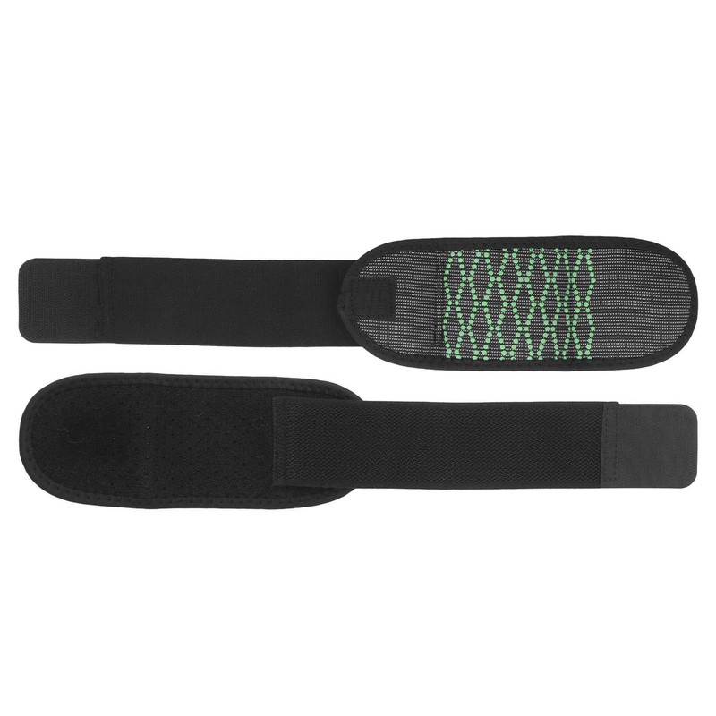 2Pcs Wrist Wraps Black Adjustable Breathable Elastic Skin Friendly Soft