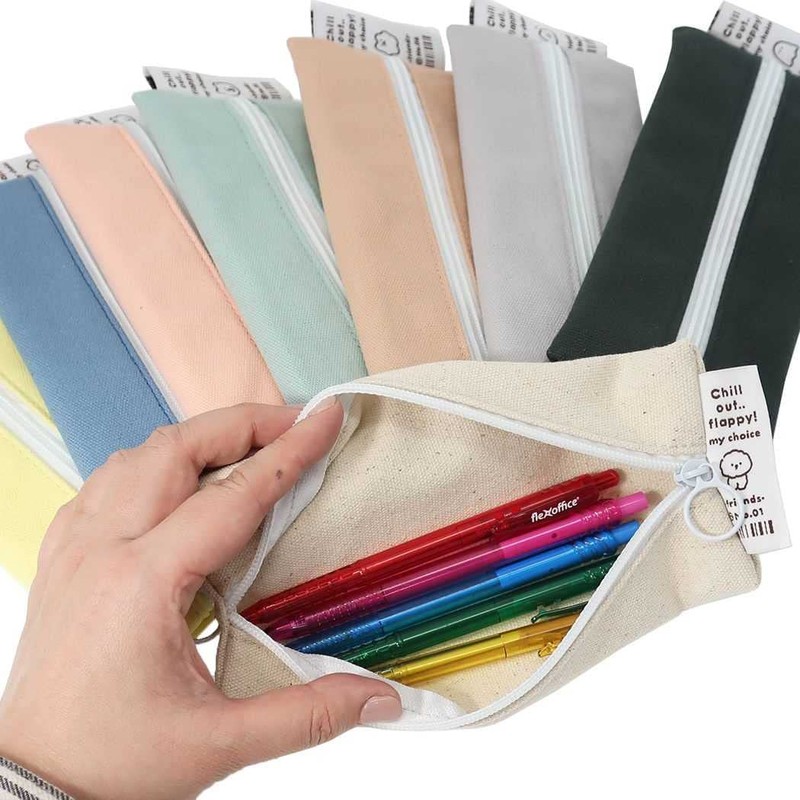 [Pen Case] Flappy Pen Pouch/Latte Coolier Pencil Case, Back to