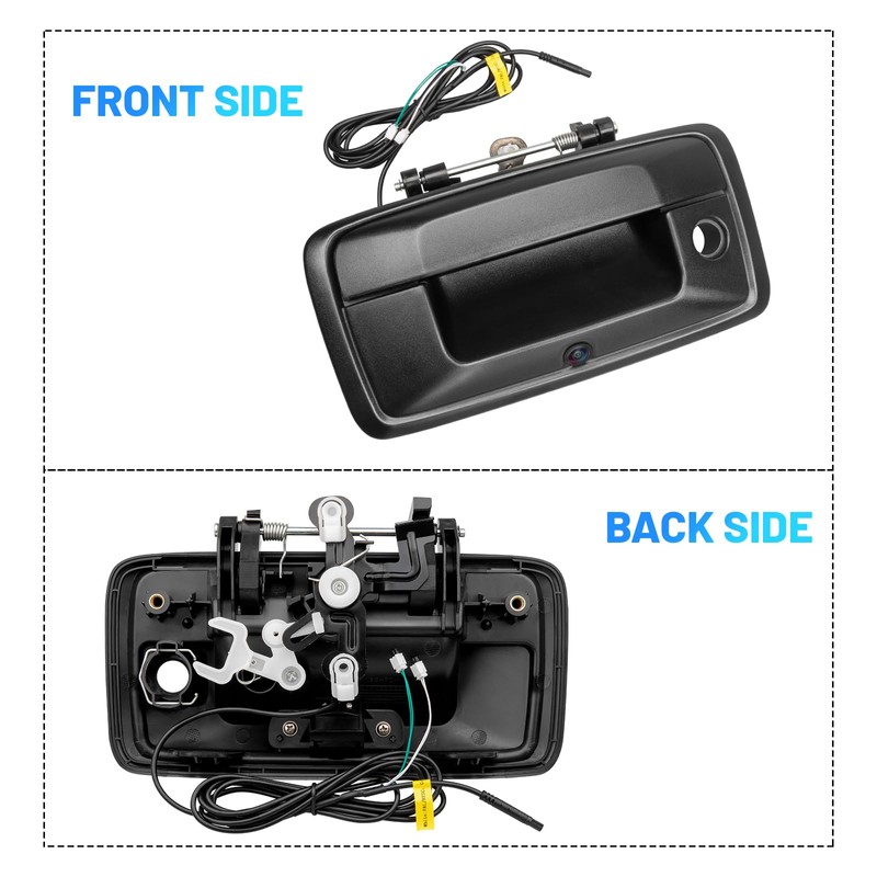 EWAY Tailgate Handle Backup Camera for 2014-2018 Chevy Silverado GMC
