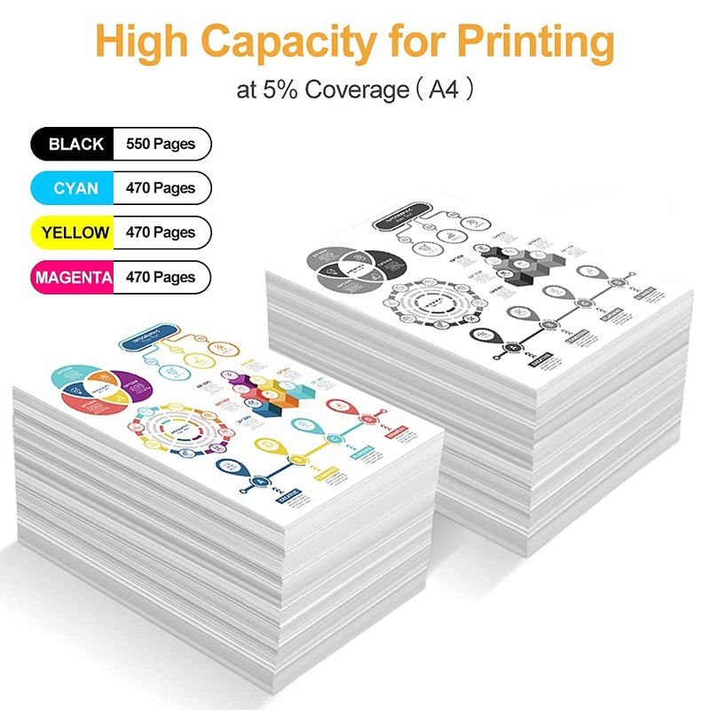 LeciRoba 502XL Printer Cartridges for Epson Printer Cartridges 502 502XL