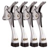 Gotega Door Stopper, 4 Packs Kickdown Door Stop with One
