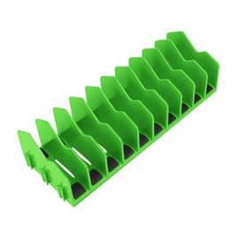 F Fityle Pliers Organizer Rack Wrench Hand Tool Holder,with Non Slip Rubber Base Drawer Organizer Pliers Cutter Organizer, Green
