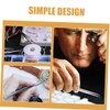Operitacx Stainless Steel Jewelry Making Tweezers Static Precision Clip Ergonomic