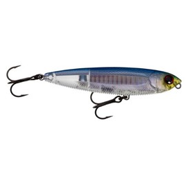 Yo-Zuri 3DB Pencil Floating Lure, Prism Silver Blue, 4-Inch
