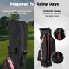 ULTIMATE Golf Cart Bag, Lightweight 14-Way Organizer Divider Top with