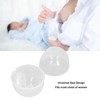Pump Milk Collector Cup, 2Pcs Plastic Pump Milk Collector Cup