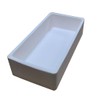 OTOOLWORLD 99.3% Alumina Crucible Al2O3 Aluminum Oxide Crucible Assay Crucible