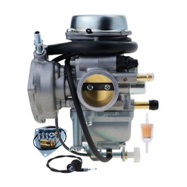 SVKZGFZ Carburetor & Choke Cable 35.4" for Suzuki Ozark LTF250 (2002-2010), Quadsport Z250 LTZ250 (2004-2009) ATV Carb