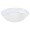 Sea Gull Lighting 75434-15 Flush Mount with Satin Etched Glass