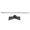 Center Point Finder Circular Workpiece Positioning Scriber Aluminum Strip Woodworking