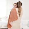 Susurration Baby Blanket 30x40inch Soft Fluffy Crib Blankets with Muslin