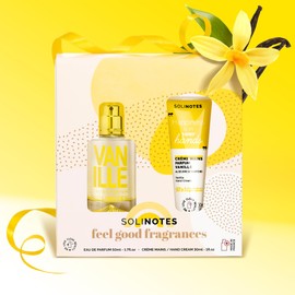 Solinotes Paris Vanilla Gift Set - Eau de Parfum 50ml and Hand Cream 30ml Clean Beauty France
