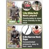 PAMASE Duck Call Lanyard - 12 Loops Duck Whistle Hunting