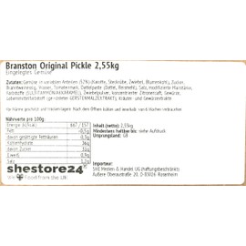 Branston Original Pickle 2.55 kg Canister