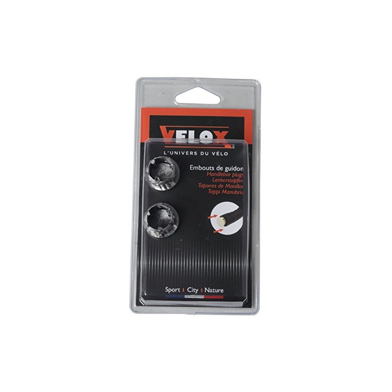 VELOX V27KK00 VINTAGE PLUGS End Plug, 2-Pack, Chrome