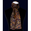 Lorenzo Cana Luxury Men's Scarf 100% Silk in Harmonious Colours