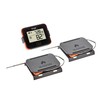 TFA Dostmann BBQ Thermometer Transmitter View, 14.1514.10, 2 Temperature Sensors
