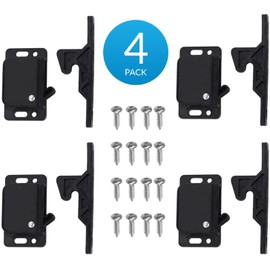 ABA Set of 4 Grabber Catches 10 LB Cabinet Push to Close Latch for RV Boat Hardware …