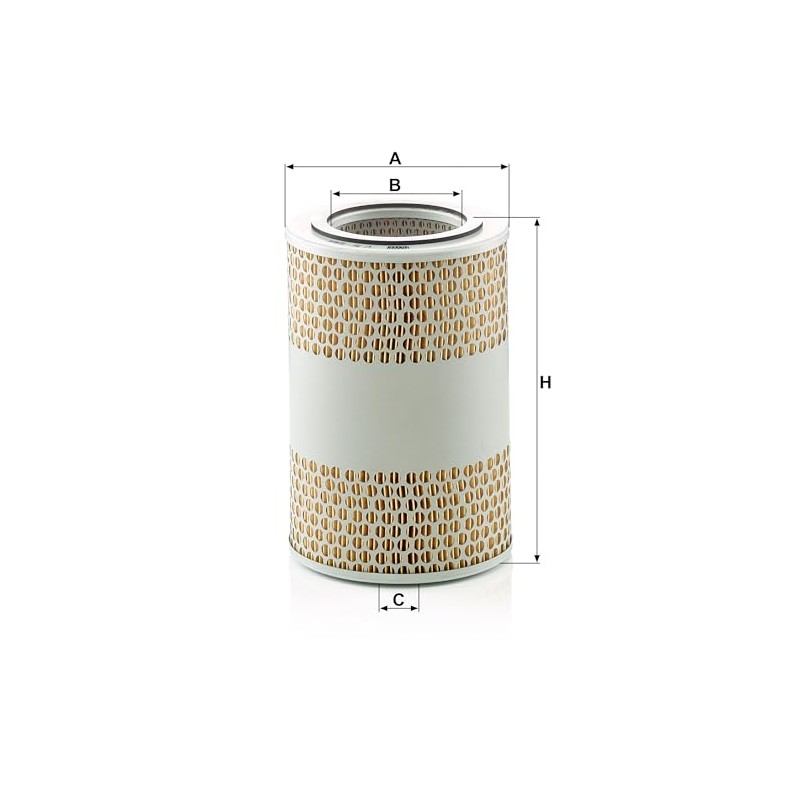 MANN-FILTER C 15 124/4 Air Filter - for Off-Highway Applications