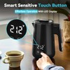 Seehot® 850ml Small Electric Kettle Temperature Control,800W Double Wall Electric