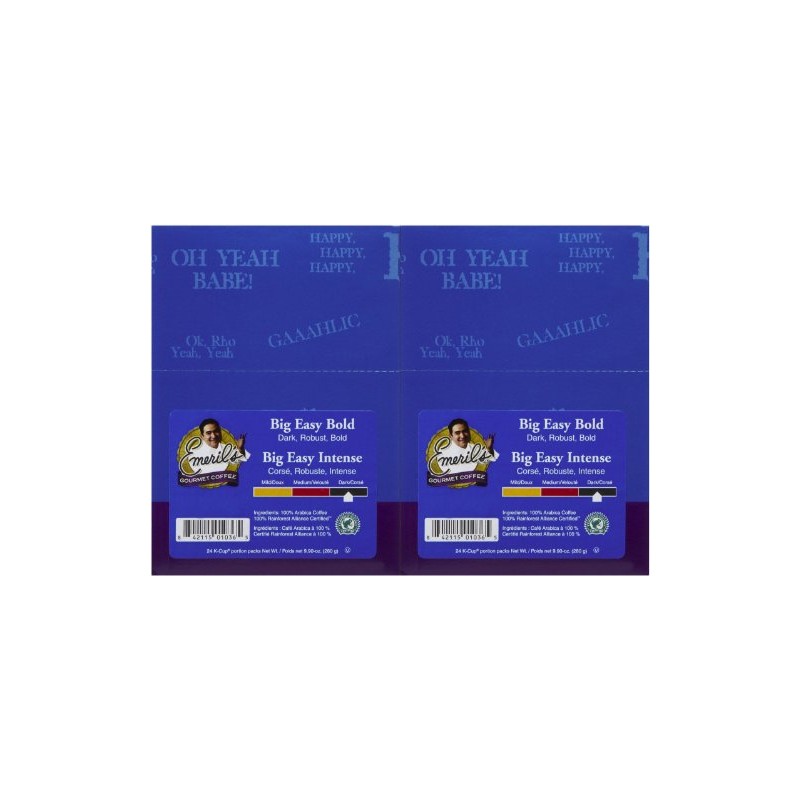 Emeril's Big Easy Bold Coffee K-Cups for Keurig Brewers -