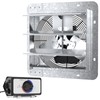 iLIVING 14" Wall Mounted Shutter Exhaust Thermostat Control-3 Speeds Vent