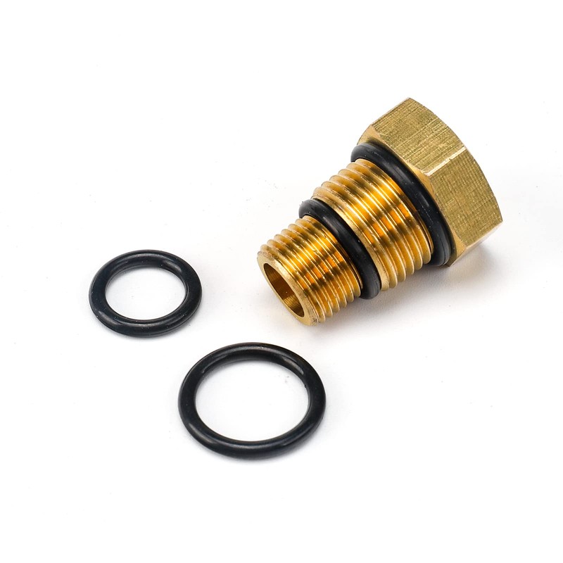 3mirrors Engine Air Valve Holder Pressure Pipe M14+M18 Thread to