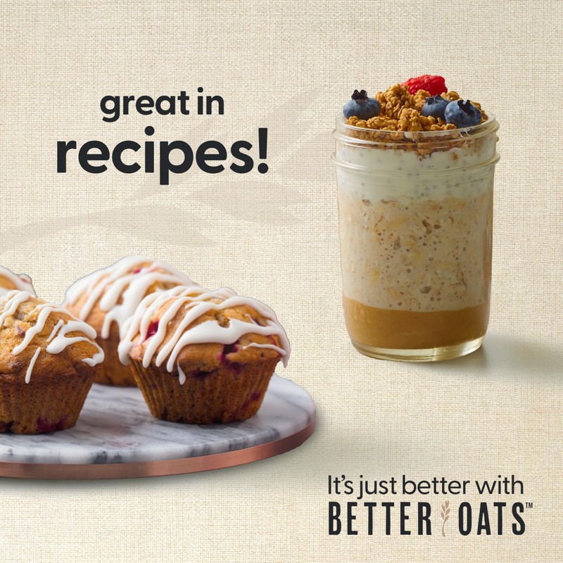 Better Oats Steel Cut Instant Oatmeal Packets, Maple and Brown