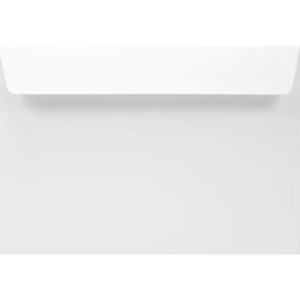 Netuno 100 White Envelopes DIN C5 Straight Flap Peel and Seal without Window 162 x 229 mm 120 g Olin Large Envelopes White for Documents Documents Brochures Tax Returns Brochures