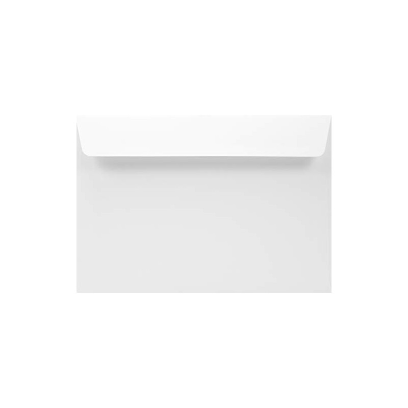 Netuno 100 White Envelopes DIN C5 Straight Flap Peel and
