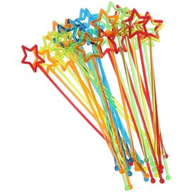 allcoupon 30 Pcs Teacher Pointers, Mini Star Hand Reading Pointers, for Learning Pointing,Random Color