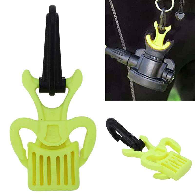 Scuba Diving Octopus Holder, Scuba Dive Mouthpiece Holder Plastic Diving