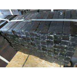Lumber Wood for Woodworking - Construction - Landscaping (30) LOT of 30, Black Ebony Pen Blanks Wood Turning Square 3/4 x 3/4" x 6"